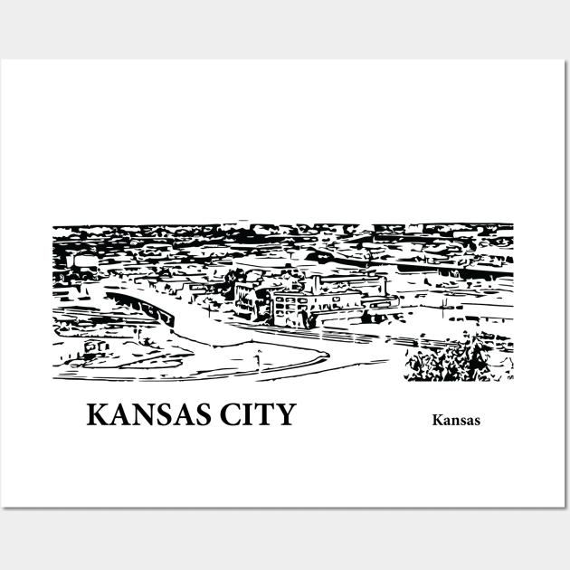 Kansas City - Kansas Wall Art by Lakeric